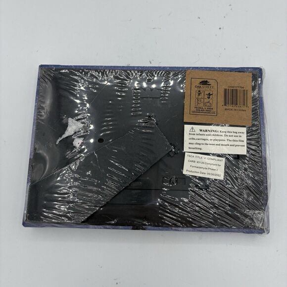 Oak Street Picture Art Canvas Light up 8.25"x 5.875" Christmas Tree Night B4 - Picture 9 of 10